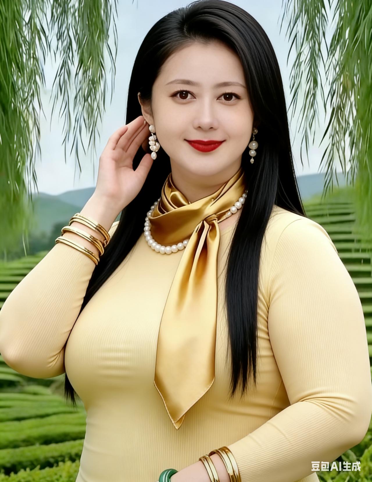 优雅气质，珍珠与金色的完美搭配，尽显高贵与温柔。