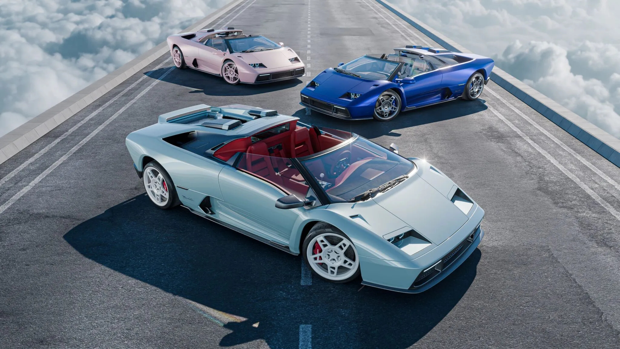 兰博基尼diablo   Eccentrica V12 Roadster 兰博基
