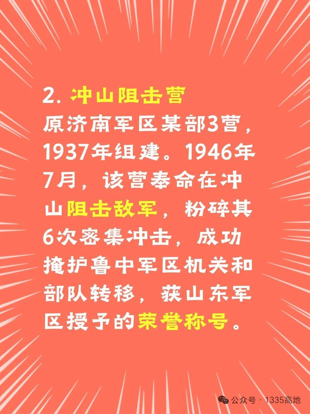 第三野战军的英雄集体之冲山阻击营