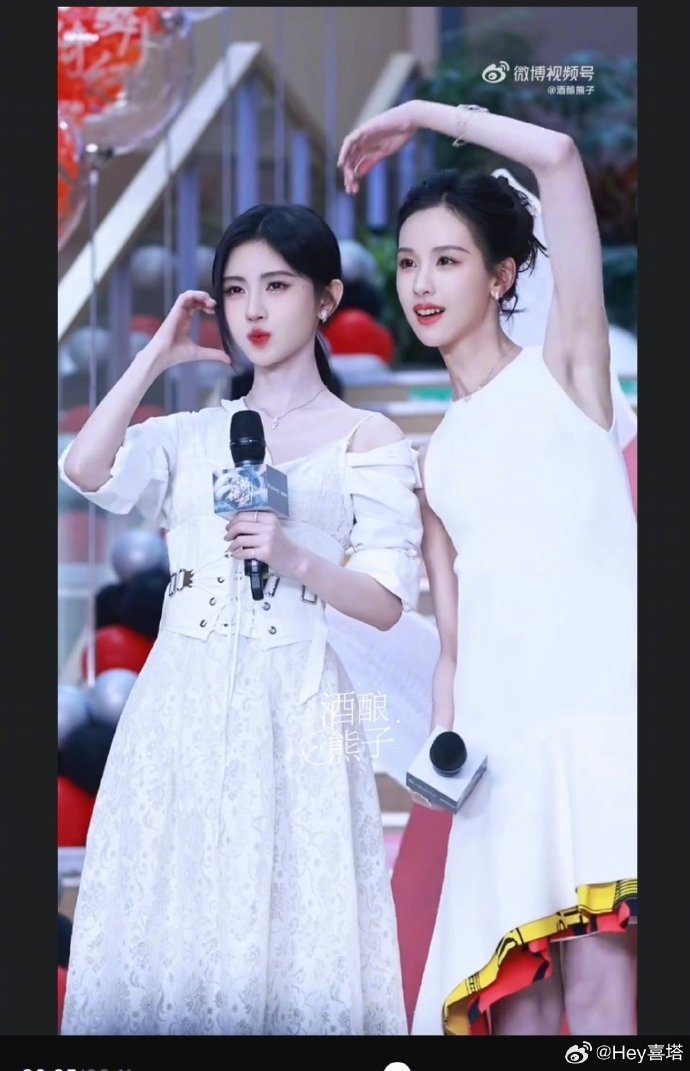 鞠婧祎陈都灵默契为0鞠婧祎陈都灵完美错过 月鳞绮纪追剧团名场面！鞠婧祎陈都灵比心