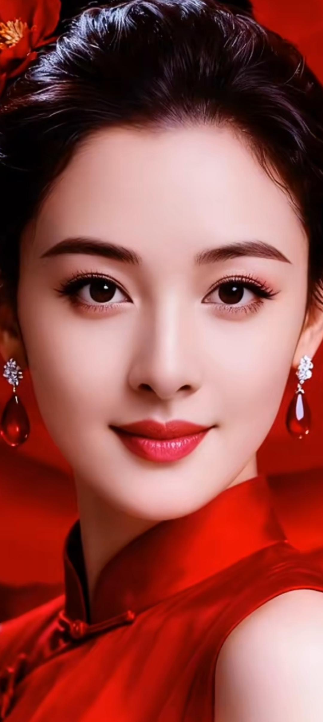 优雅红妆，惊艳时光✨