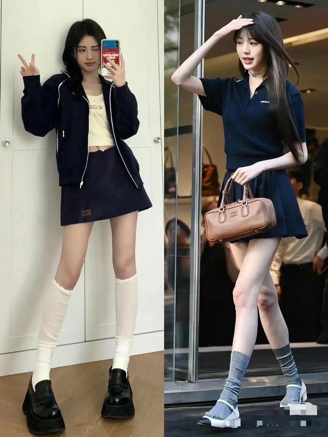 鞠婧祎这张图还没p？她都快和张元英一样高了 ​​​