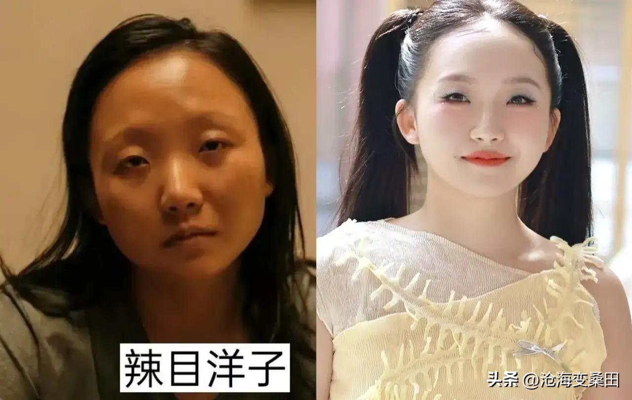 美女明星卸妆后秒变路人，原来素颜时谁都一样，其实离开妆容后，这些女明星们和普通人