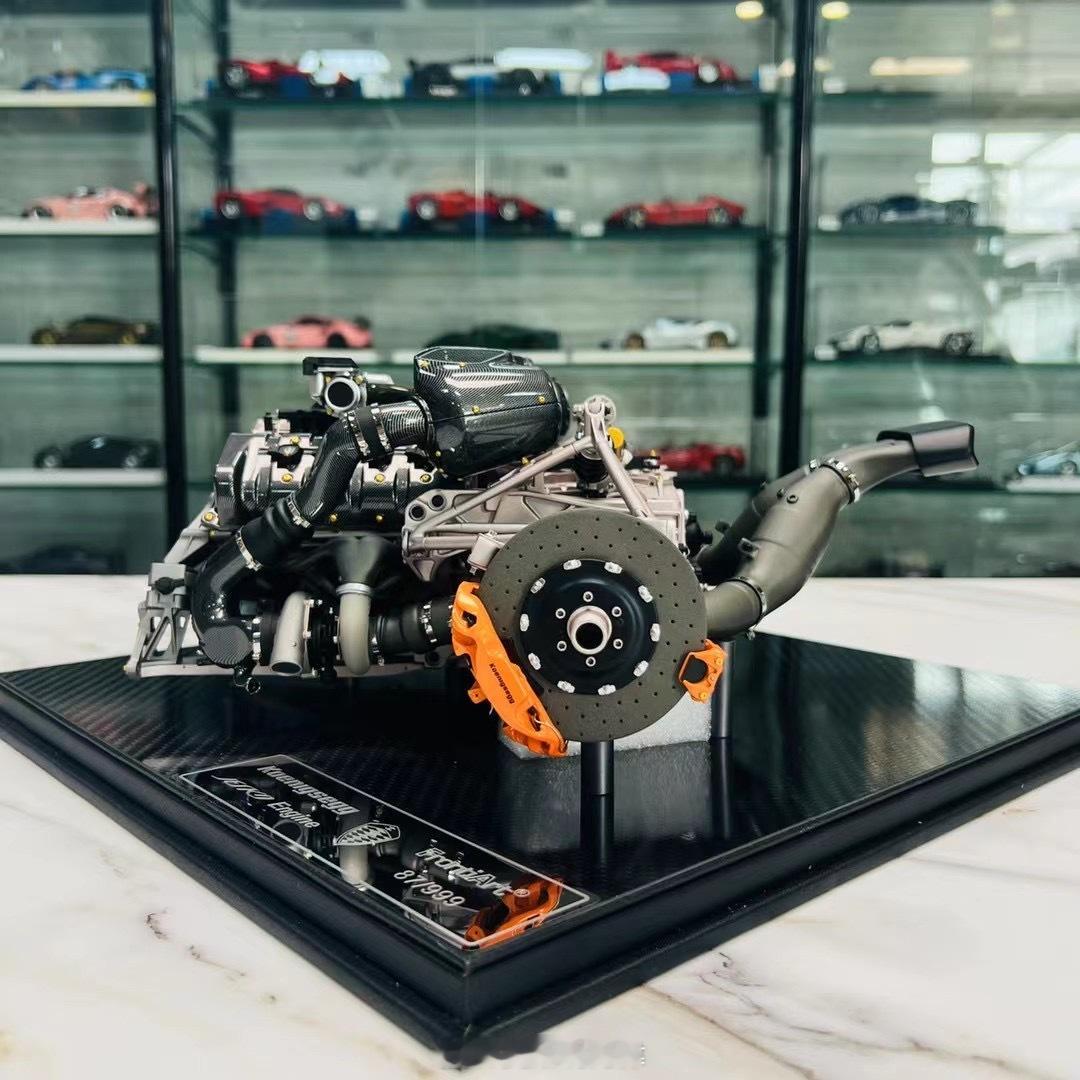 Frontiart 1:6 柯尼塞格 Jesko 发动机 引擎 静态模型收藏  