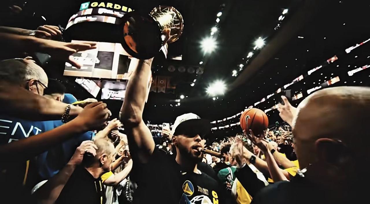 坦然接受这是库里的最后一冠！

还是会经常翻看22年的总决赛，也很幸运21-22