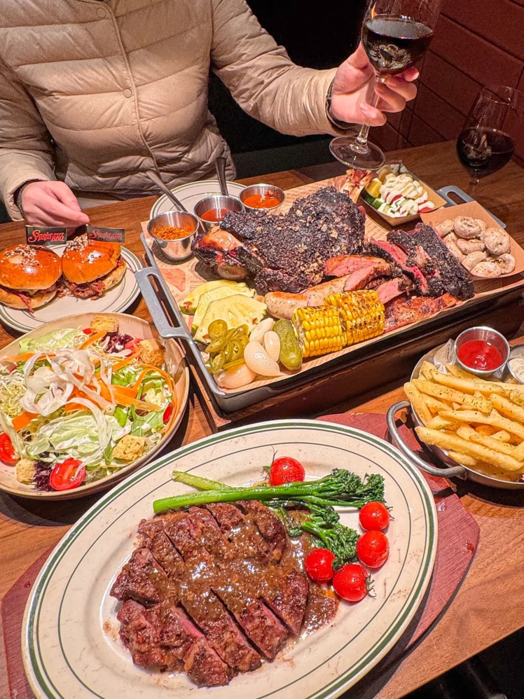 合肥情侣约会天花板！奥体这家美式烤肉浪漫