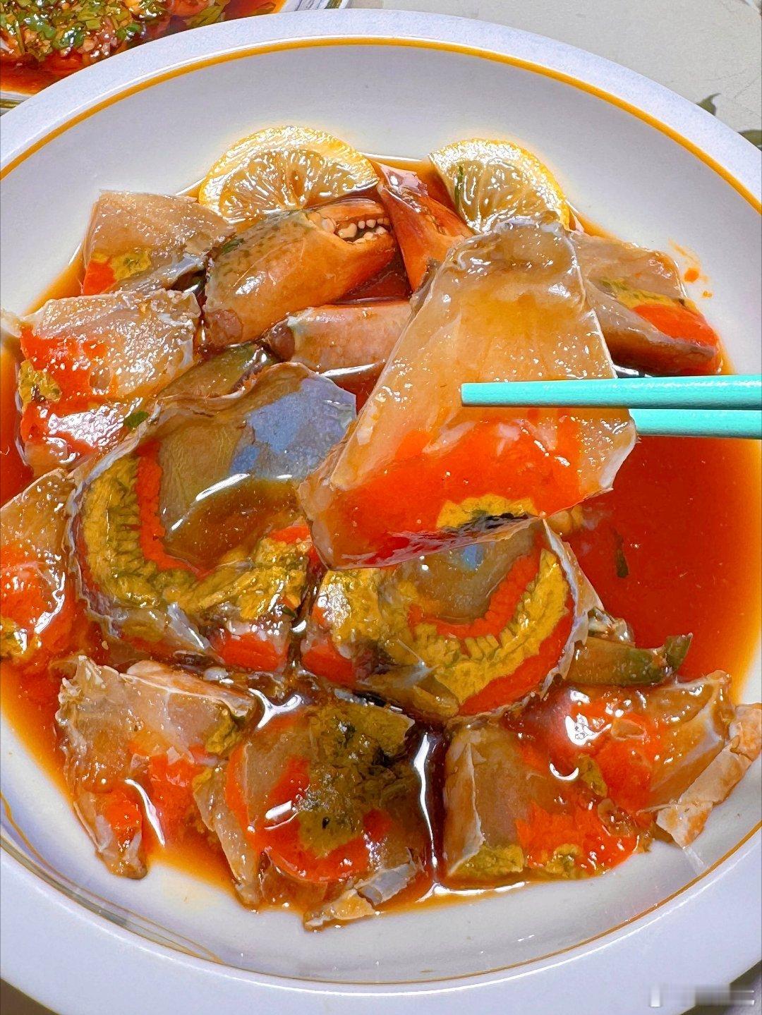 潮州官方提醒真的不要随便吃生腌第一次知道生腌竟然有官方吃法  终于等到“官方认证