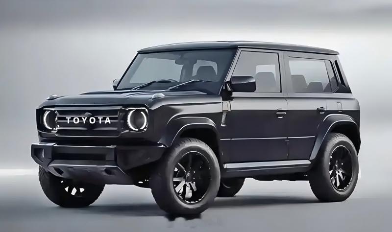 #丰田紧凑型越野 SUV 假想图#丰田正在开发一款紧凑型越野 SUV，从假想图效