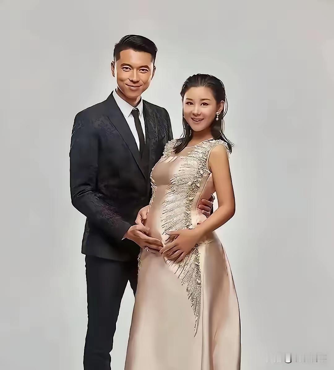 这对夫妻无任何绯闻，幸福美满，即将迎来三宝，祝福他们！