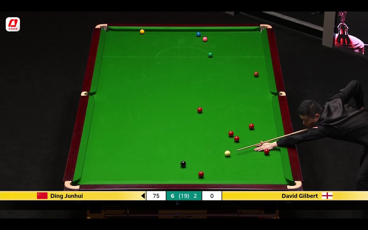 丁俊晖7-2遥遥领先，距离胜利一步之遥，期待的中国超级德比要来了！

斯诺克世锦