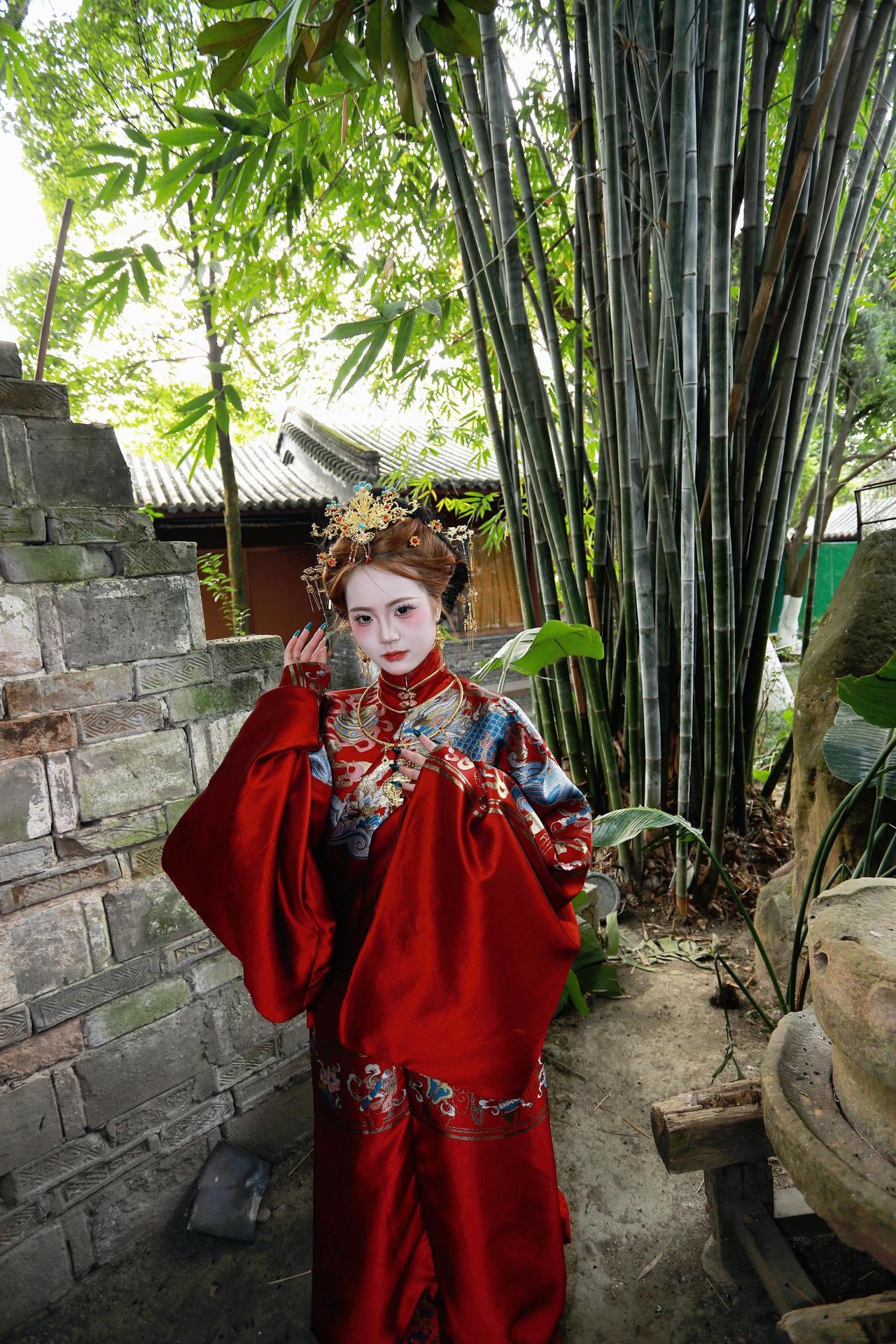 人像摄影约拍跟拍成都街拍成都锦里汉服 记录我们的民族风俗文化 成都武侯祠汉服美女