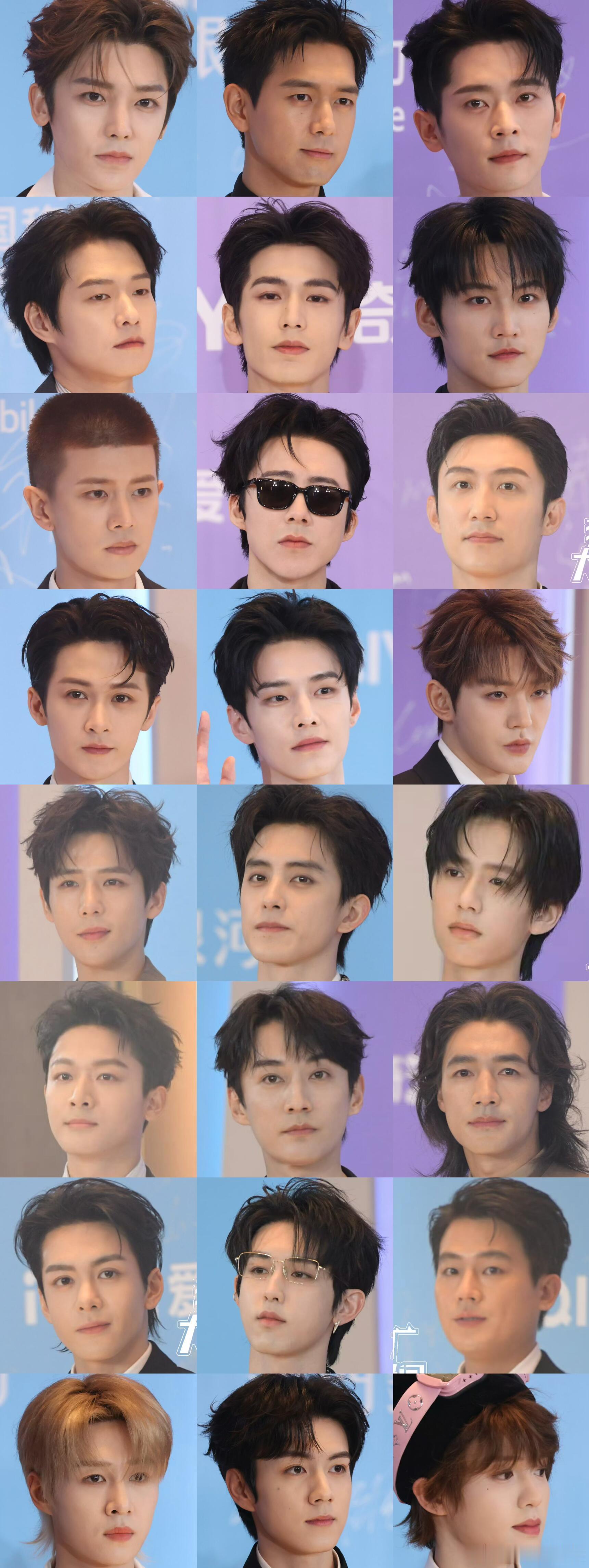 尖叫之夜红毯男明星怼脸生图李现、任嘉伦、刘宇宁、檀健次、魏大勋、黄景瑜、张凌赫、