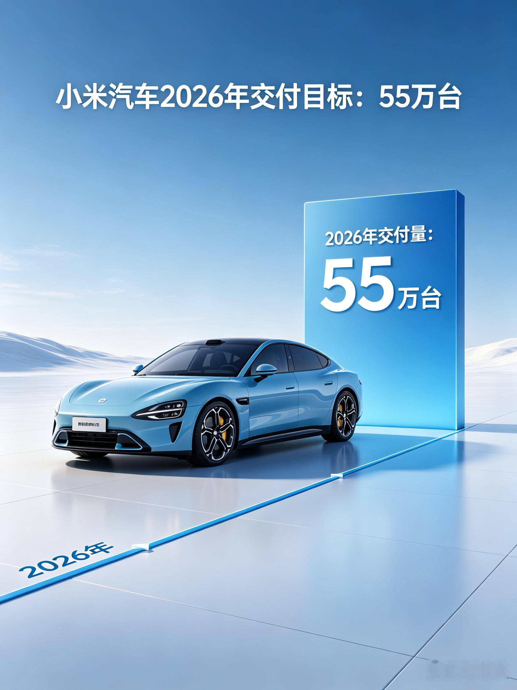 卢伟冰谈小米汽车出海计划首要任务是确保2026年中国区的交付量达到55万台（25