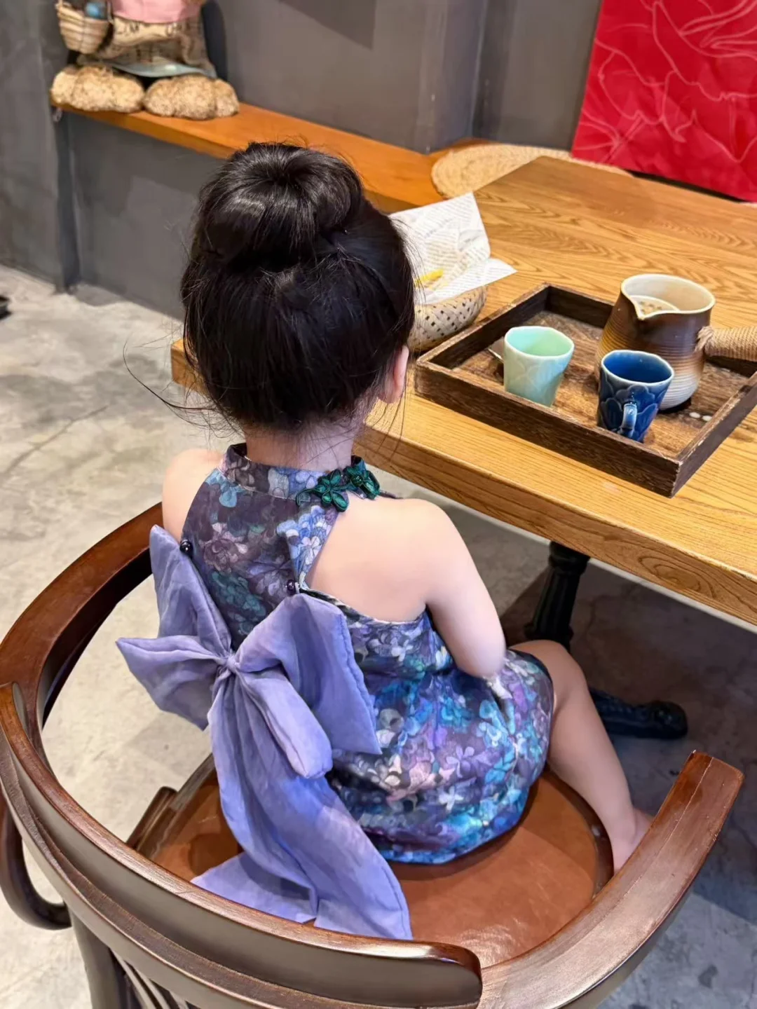 女儿的生日穿搭🎊紫色系真的好高级