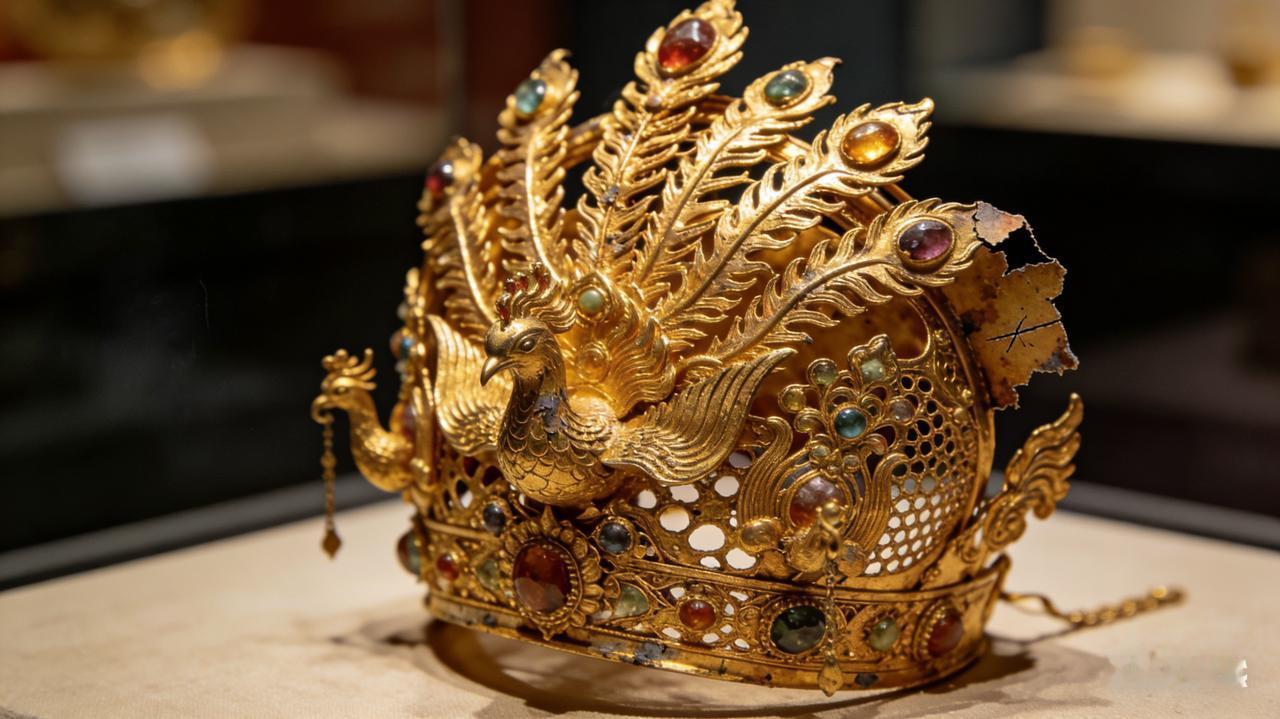 千万网红黄金凤冠展览被毁，男童行为引争议
 
近日，千万粉丝网红张凯毅在社交平台