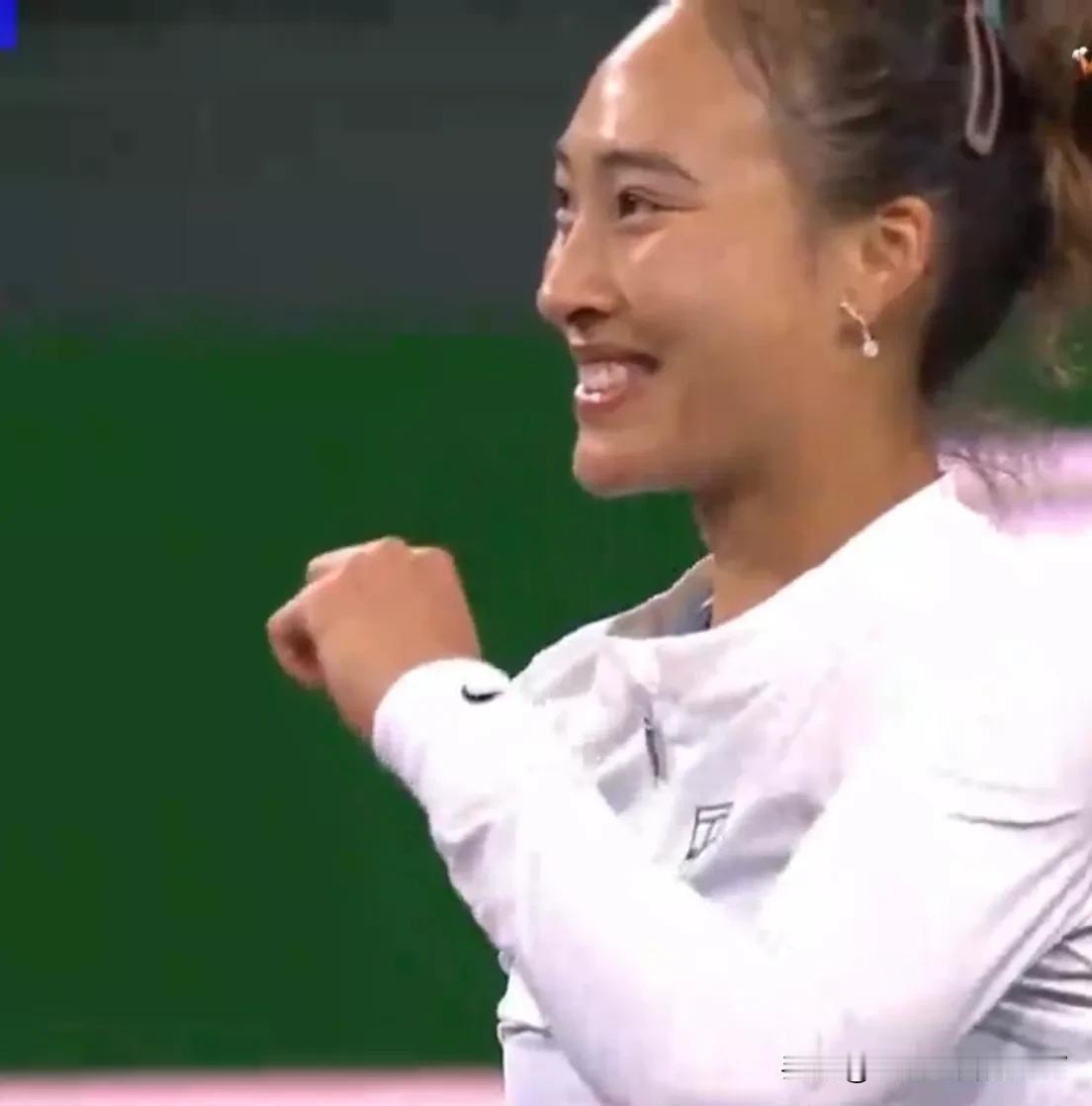2025WTA1000印第安韦尔斯站第二轮，赛会8号种子，中国🇨🇳选手郑钦文