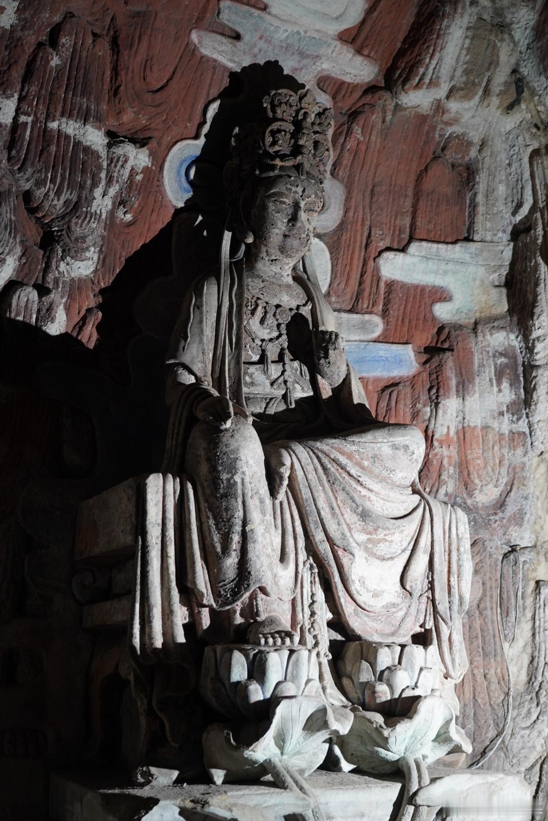 岽游记  重庆大足宝顶山摩崖造像，圆觉洞 