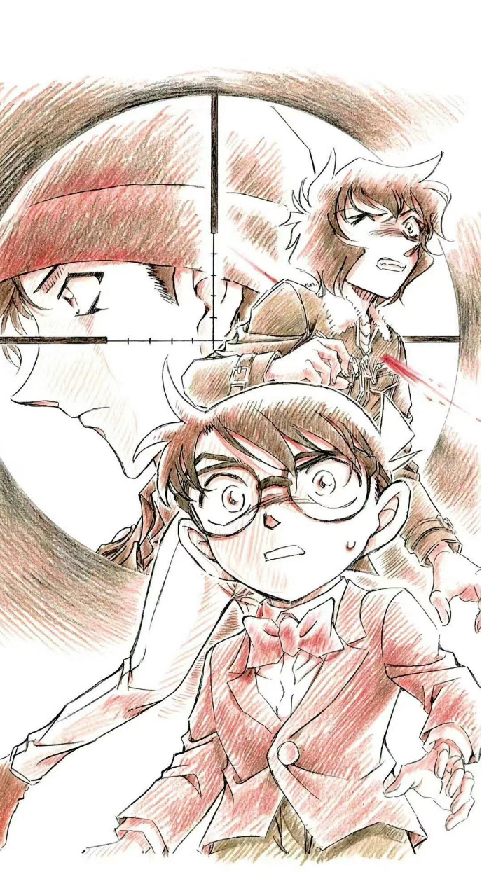 一些青山原画，每一张的色彩都好好看！#名侦探柯南##夏日次元盛典##动漫# ​​