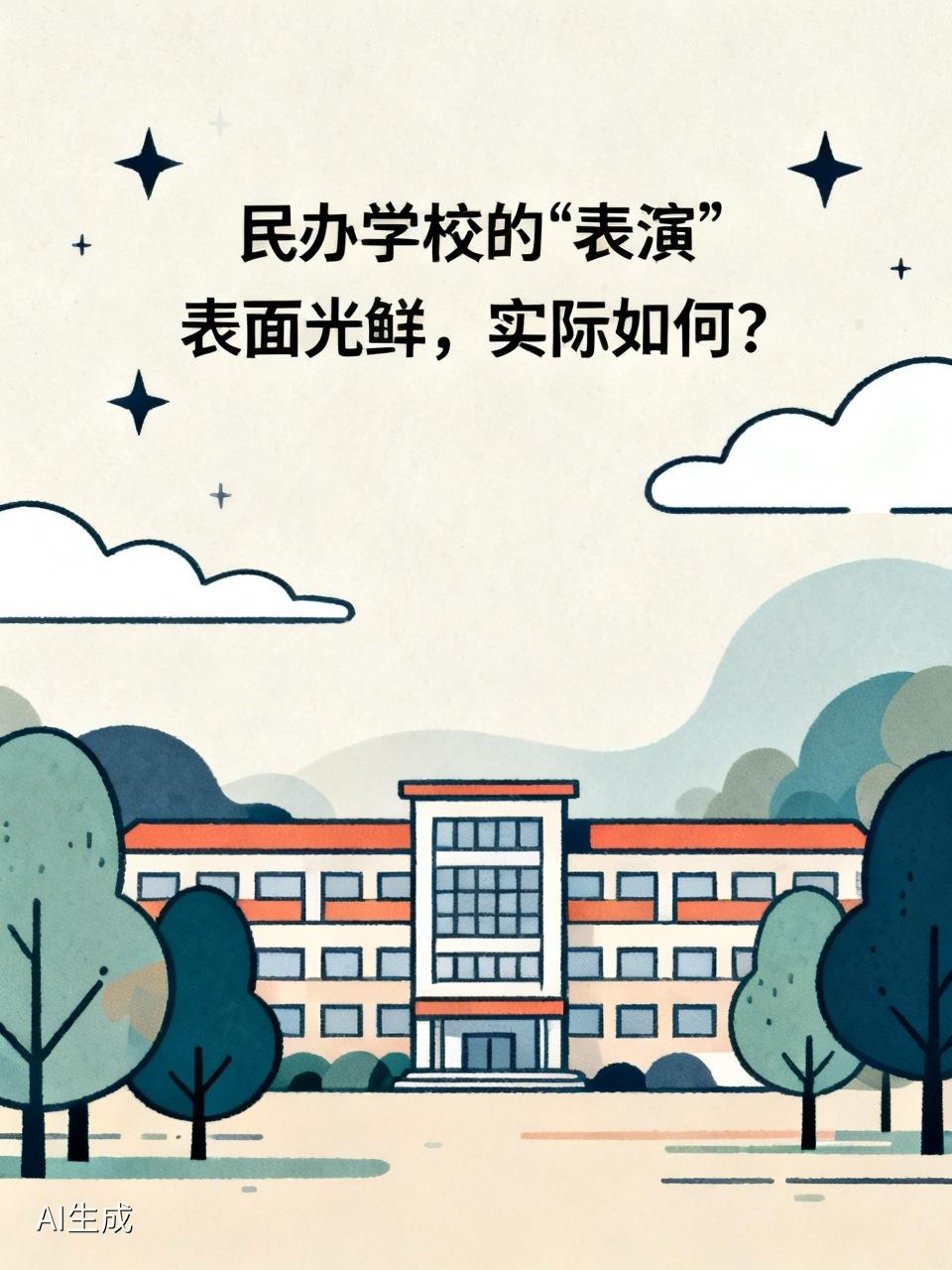 民办学校，有多少是在“表演”？
现在的民办学校，不少都热衷于打造“高大上”的人设