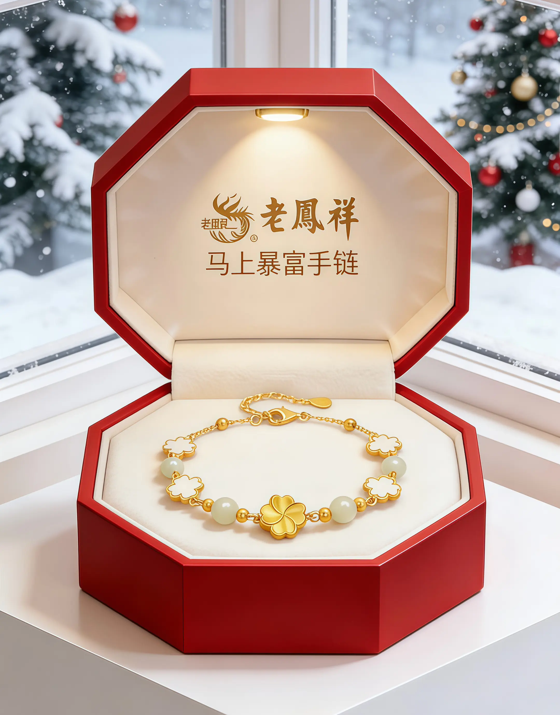 老凤祥“马上暴富”手链，马年开运就靠它