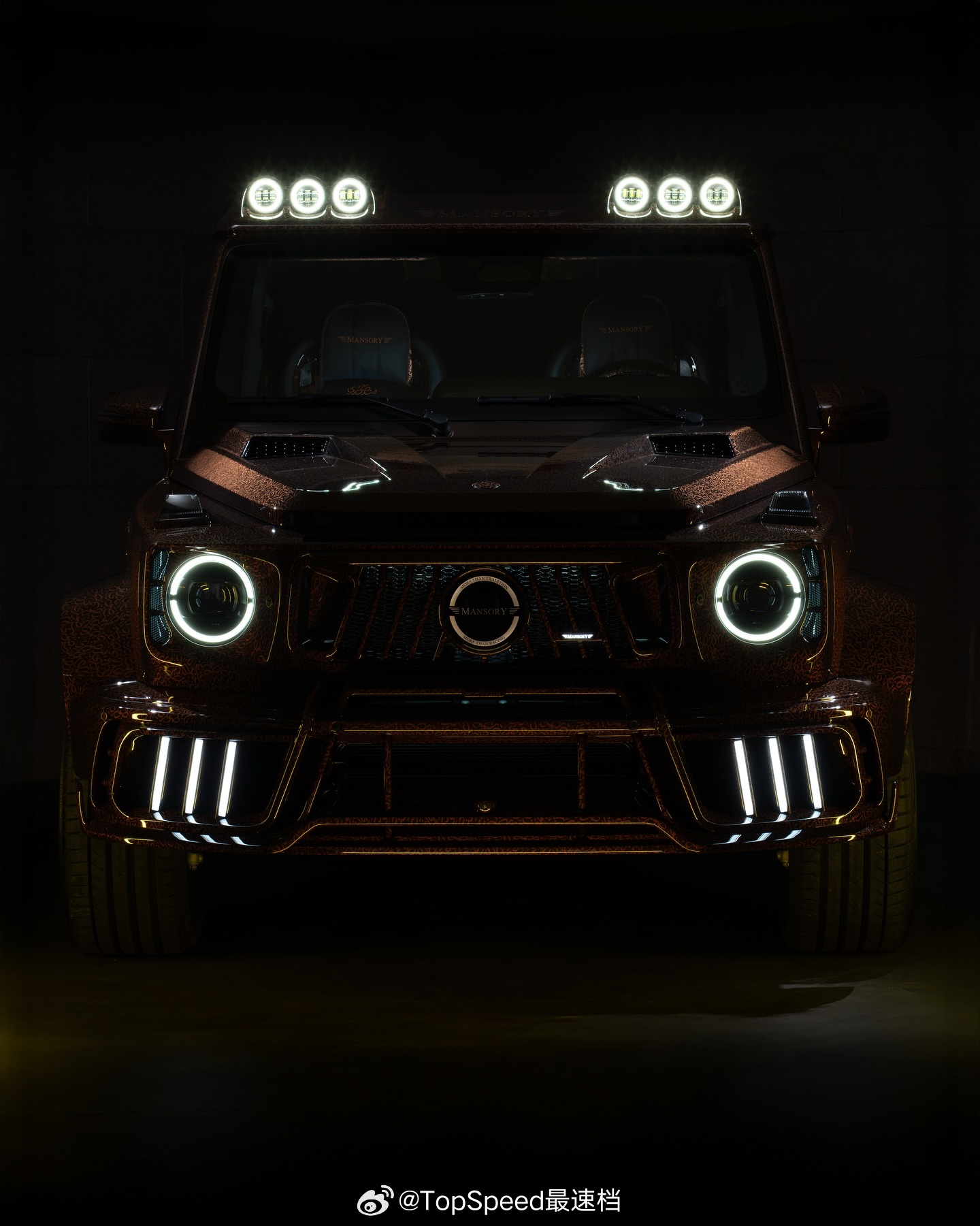MANSORY P820 LINEA D'ARABO仅此一台，采用特殊的碳纤维部
