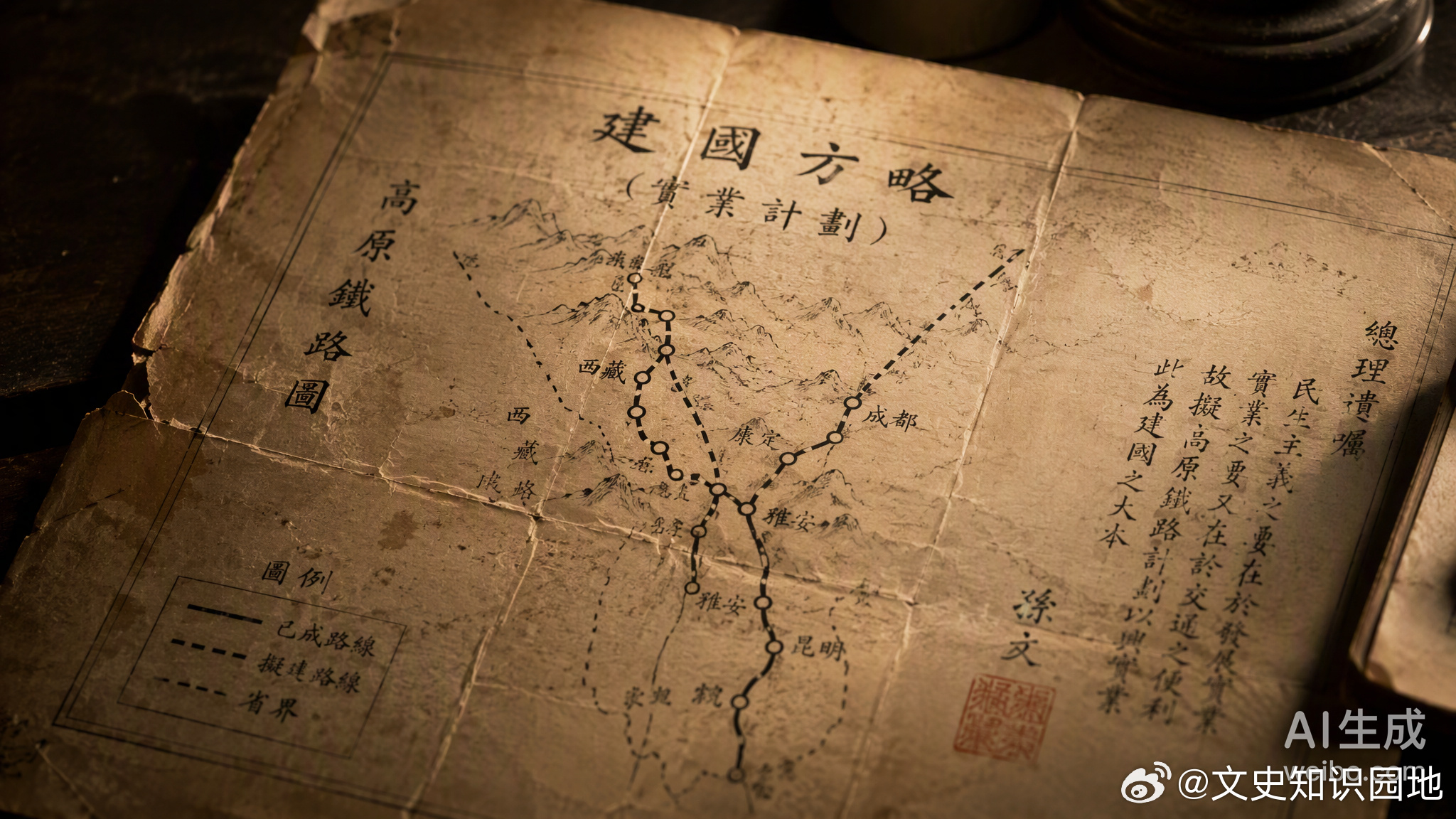 160年前，孙中山先生在《建国方略》里勾勒出一幅宏大的蓝图：高原铁路、东方大港、
