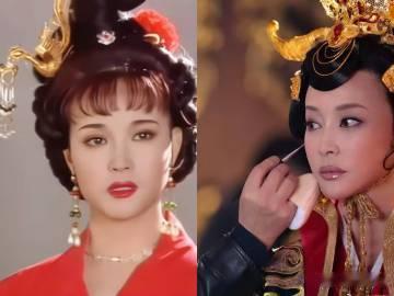 刘晓庆30年前vs30年后的武则天 三十年前是少女娇憨与帝王威仪的无缝切换，如今