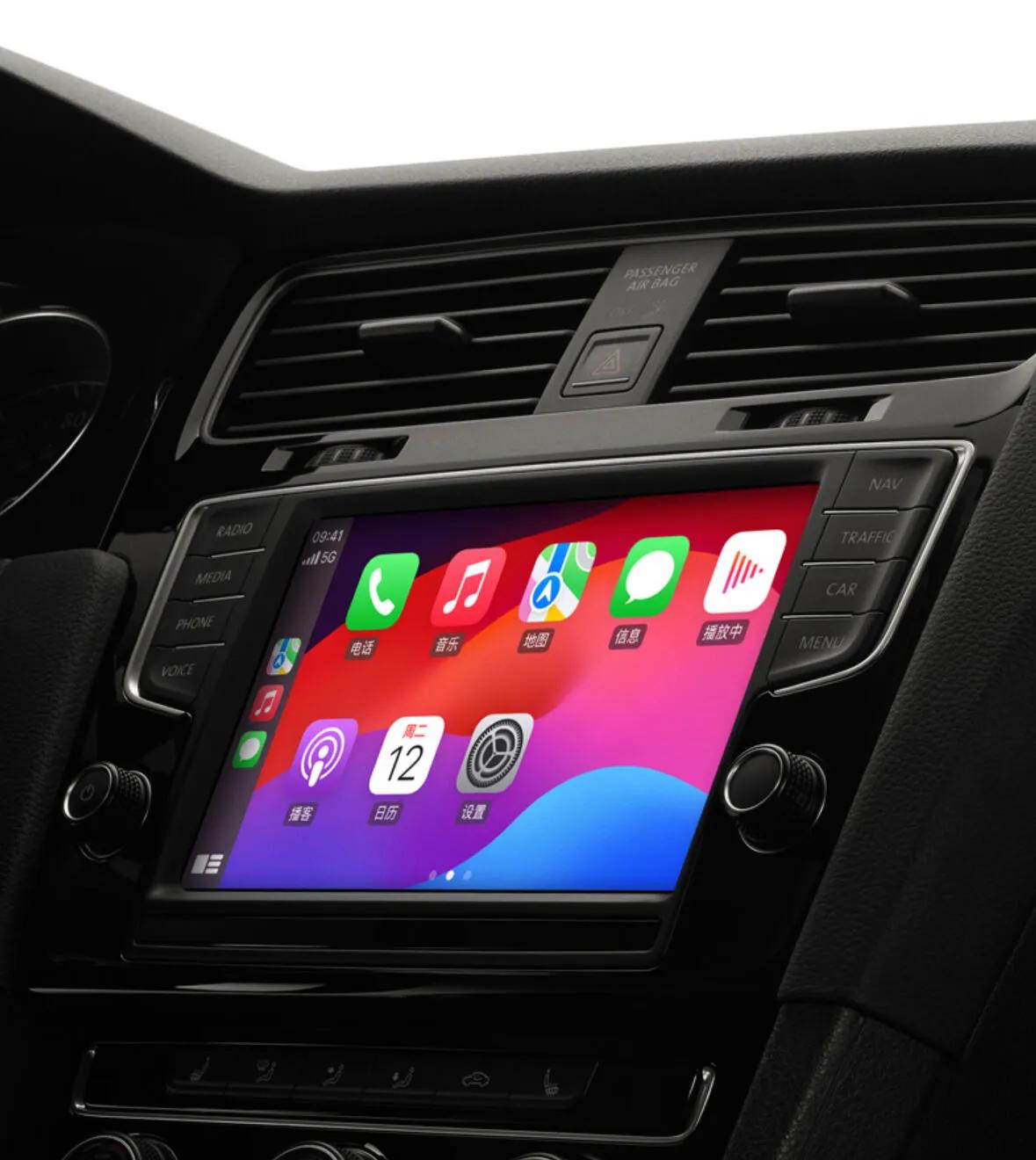 为什么CarPlay那么热衷于显示地图全览图？

沃尔沃支持显示Apple地图在
