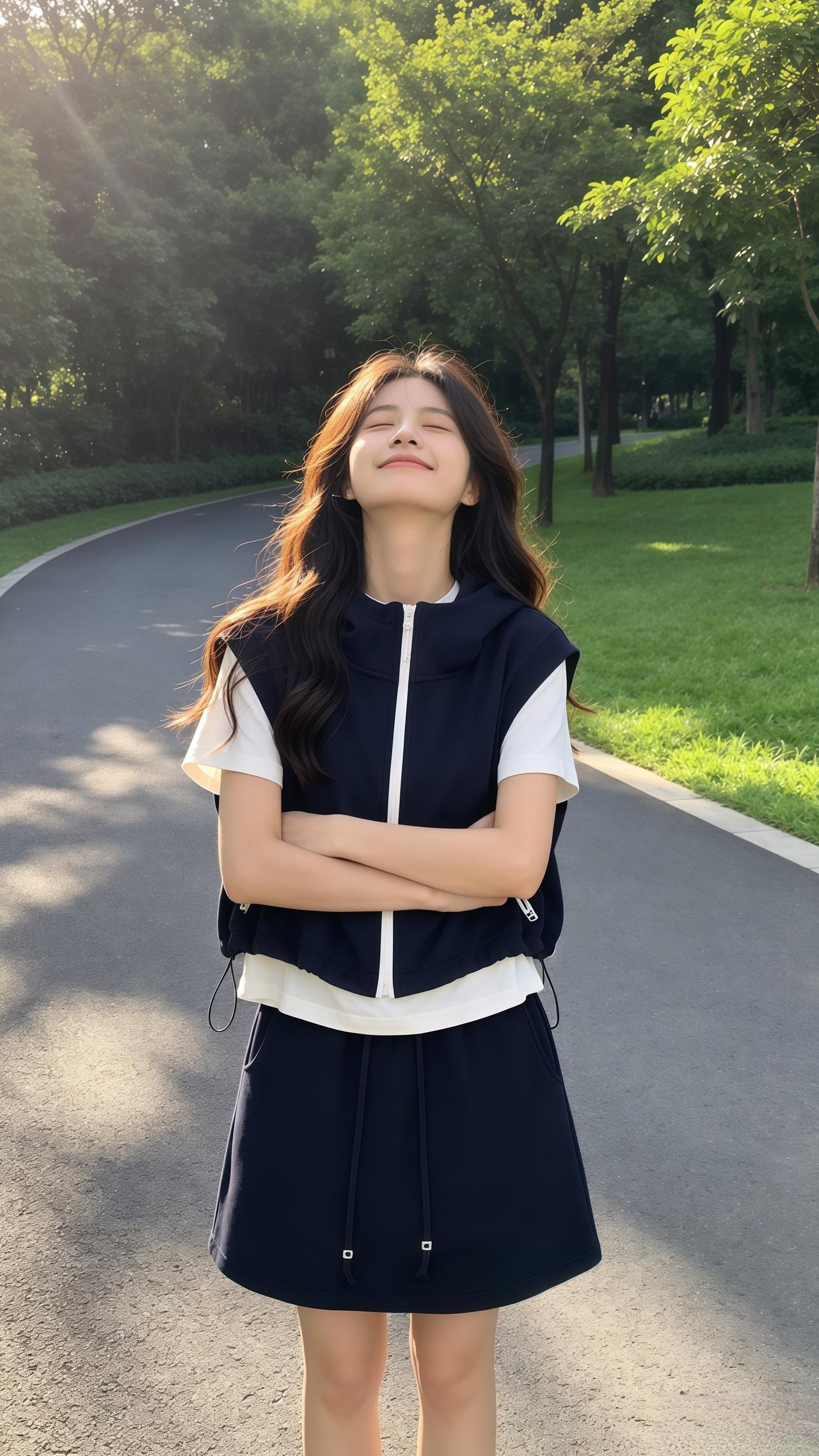 少女感运动套装 夏日不费力穿搭fitcheck 穿搭韩系穿搭 ootd穿搭