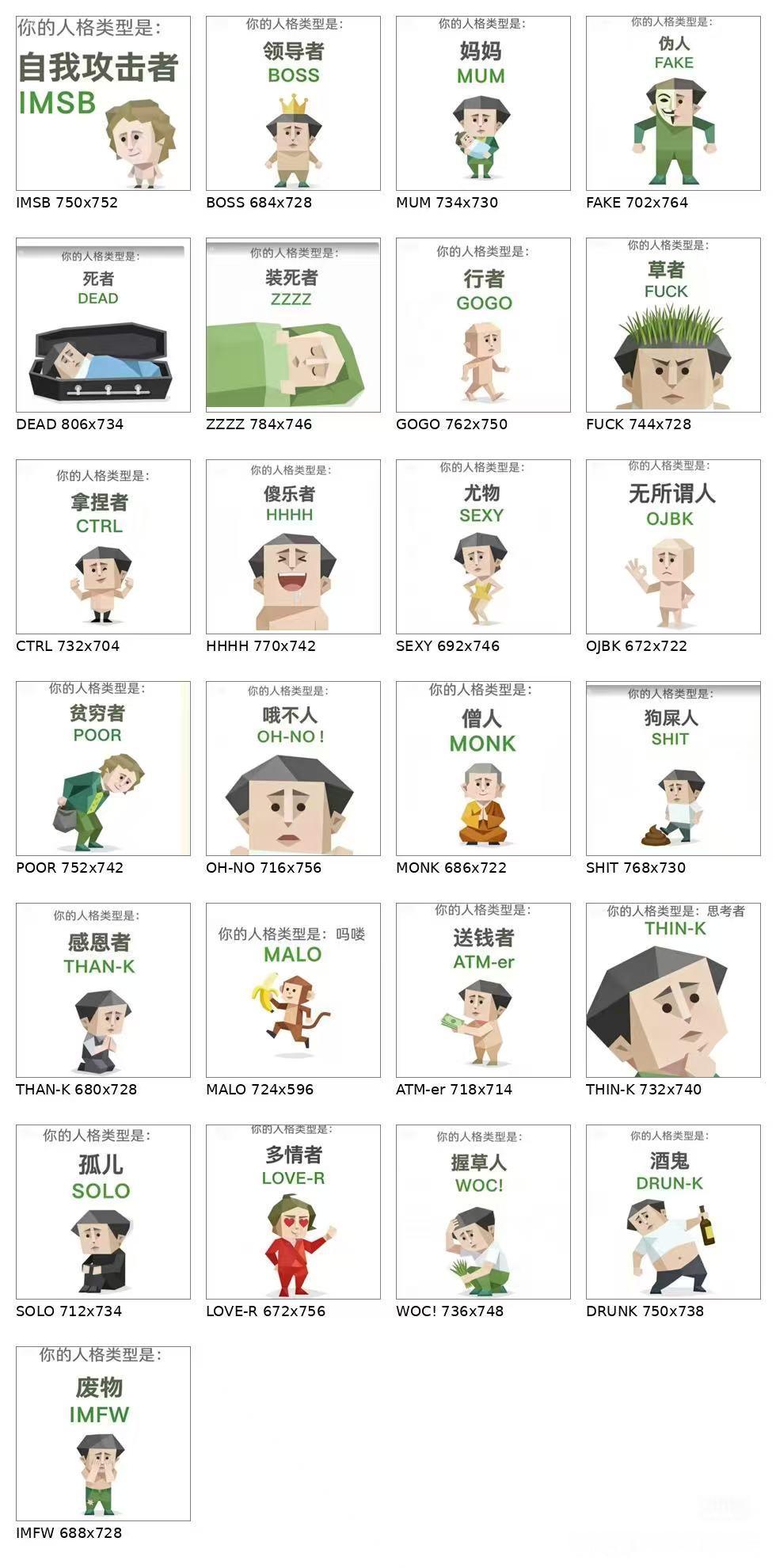 sbtiSBTI一整个刷屏了！！！测的过程很随意，结果五花八门，还挺有趣～很符合