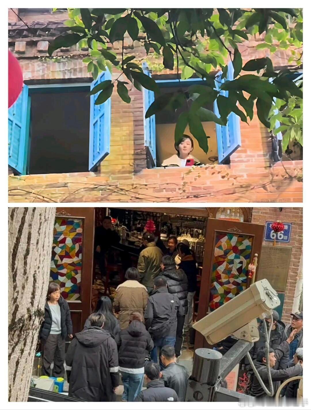 赵丽颖新剧拍摄现场误入十个勤天父母  十个勤天父母误入赵丽颖新剧拍摄现场  工作