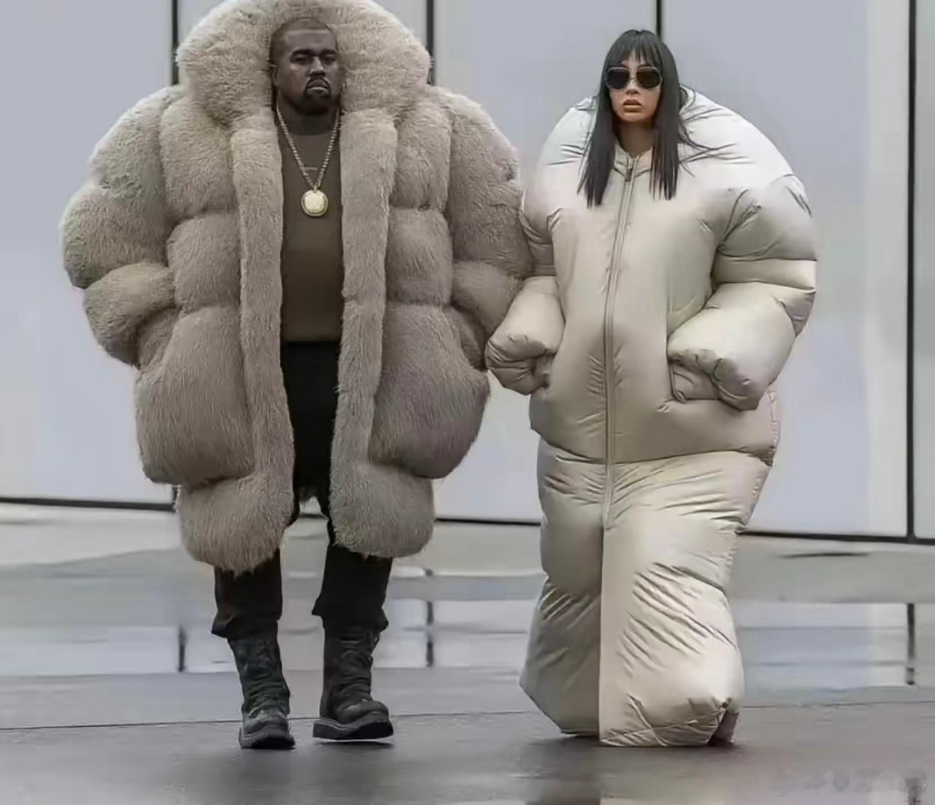 降温后北方人的体面穿搭体面在降温和大风面前不值一提，现在每天出门be like，