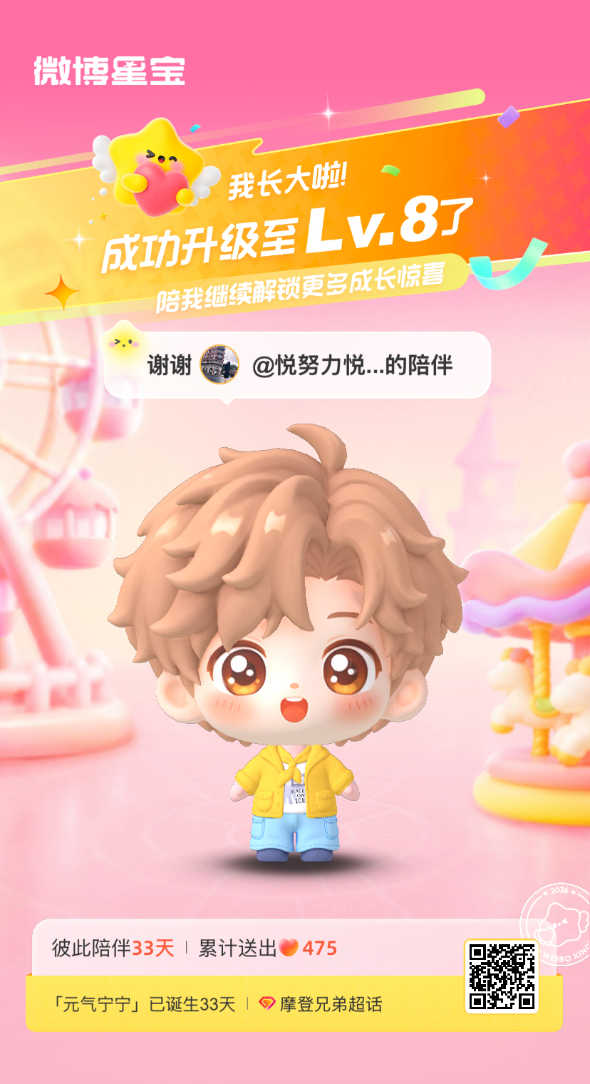 摩登兄弟[超话]微博星宝 我又长大一岁啦！！喜欢和你一起玩～ ​​​