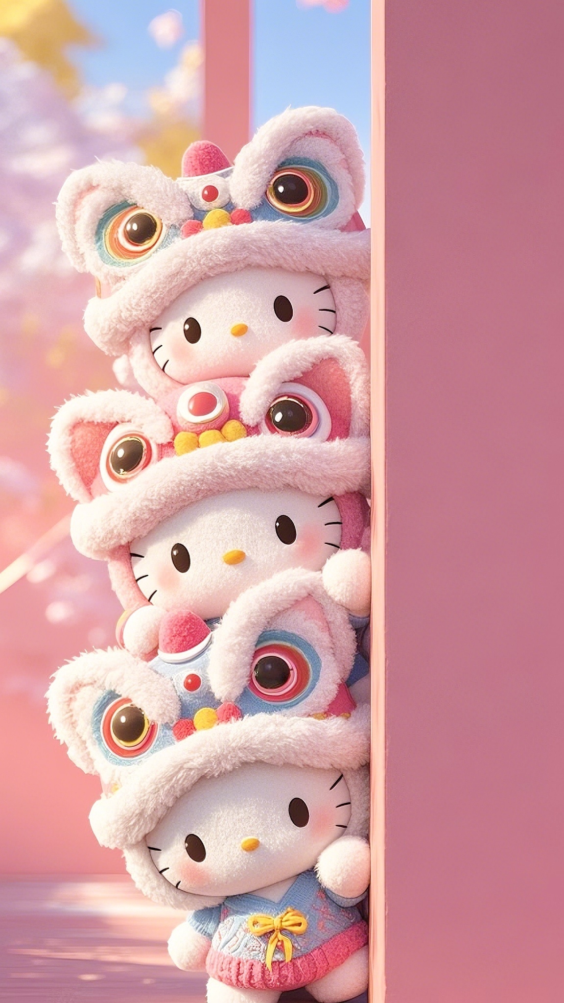 Hellokitty[超话]      公主们请看~hellokitty新年壁纸