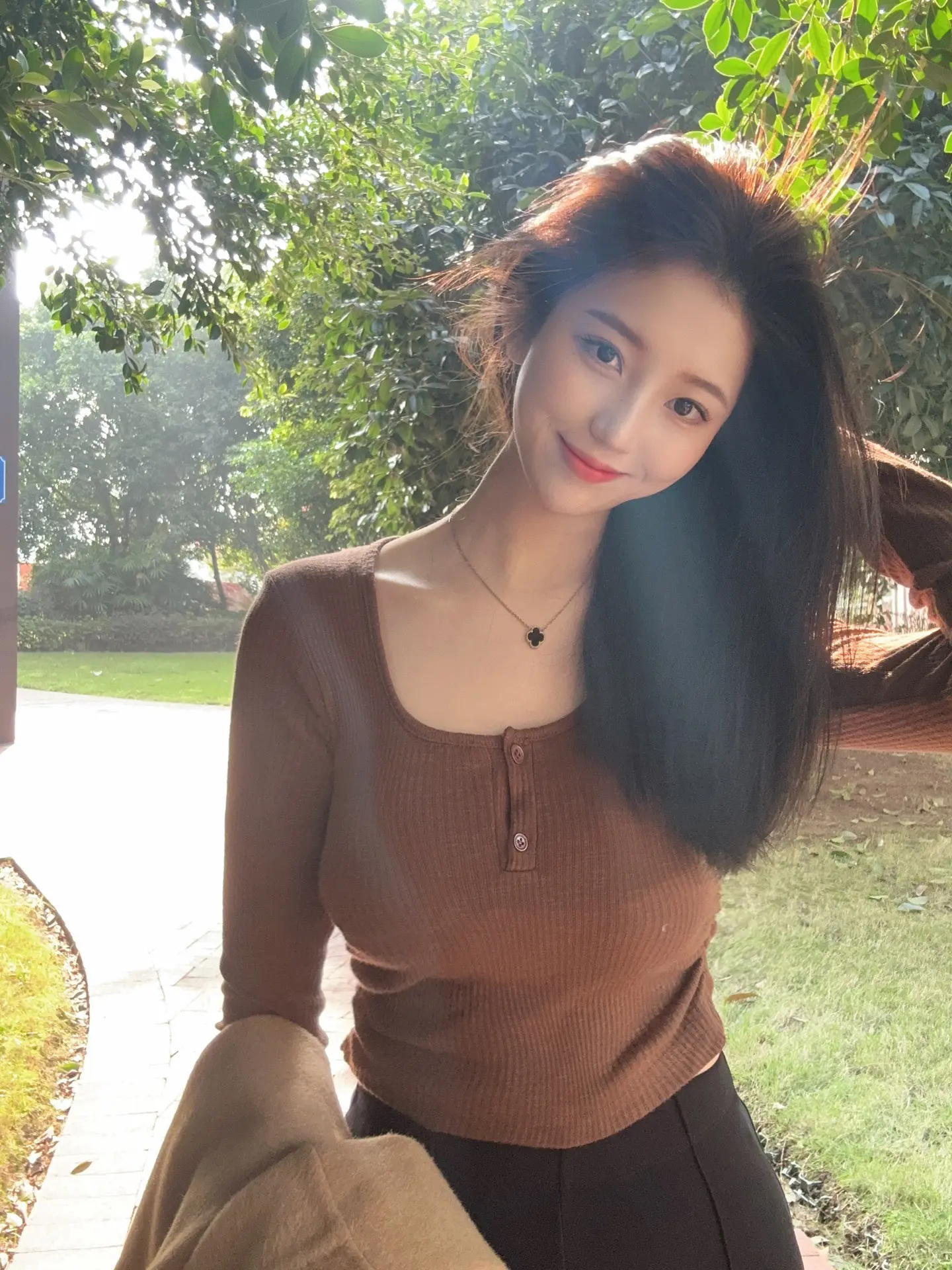 甜妹 治愈系笑容