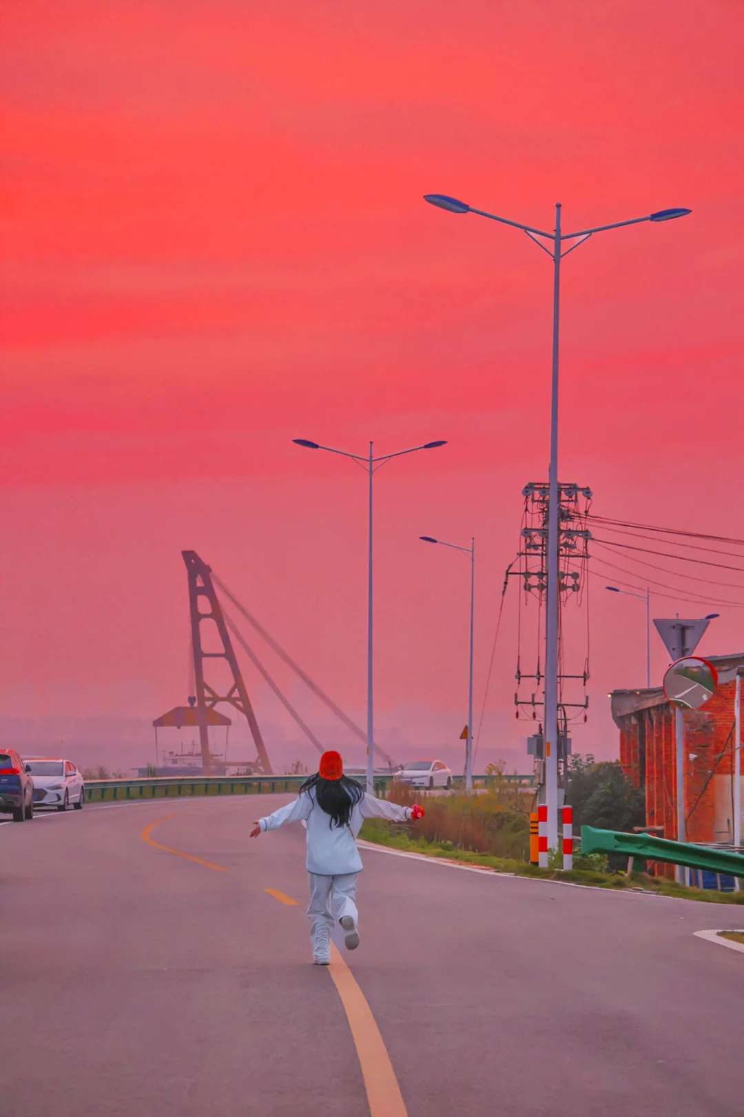 “我们无数次跑去看晚霞”