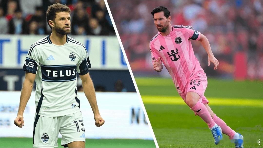 迈阿密国际首夺总冠军梅西正面交锋穆勒夺冠！梅西vs穆勒交手记录升至4胜7负美职联