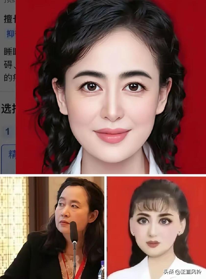 院方曾​委婉提议调整照片，却被她一句“我没修图，本人就是这样!”给怼了回去…
这