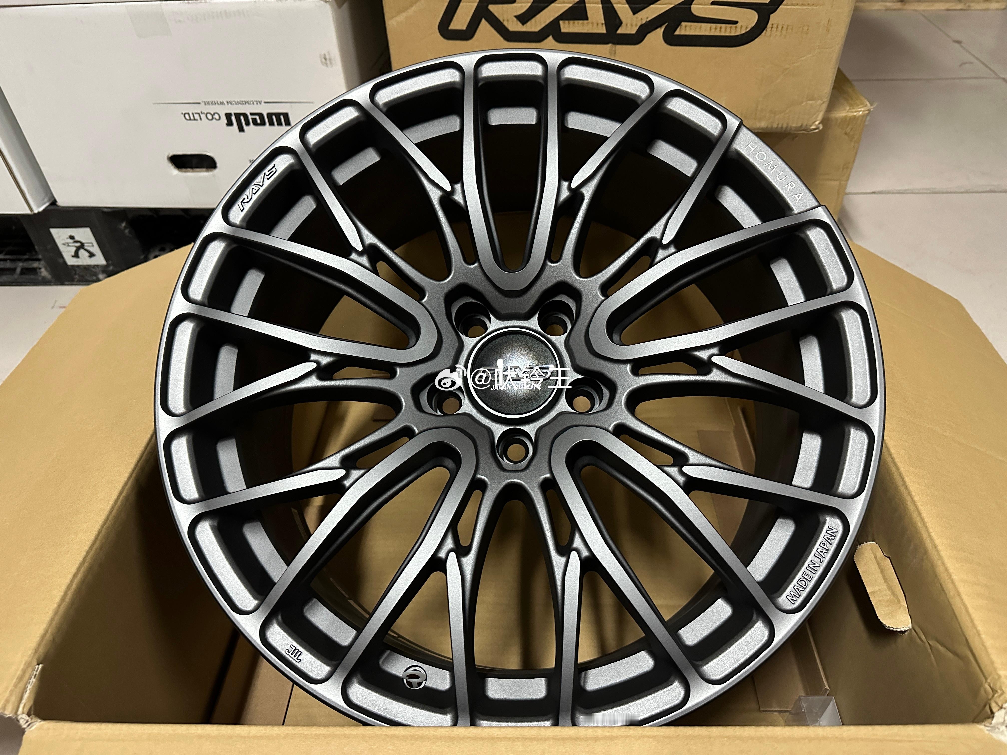 日本 RAYS 2X10BD M3色 磨砂灰数据 ：20 x 8.5J ET38