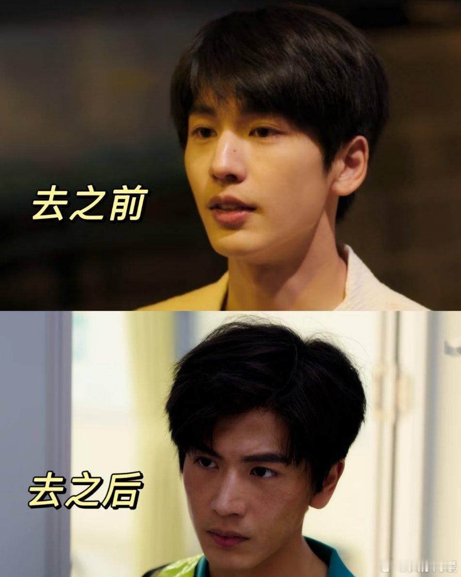 蒋峤西赴港后的变化，心疼😭 蒋峤西去香港后，状态变化令人心疼。在家时白白嫩嫩，