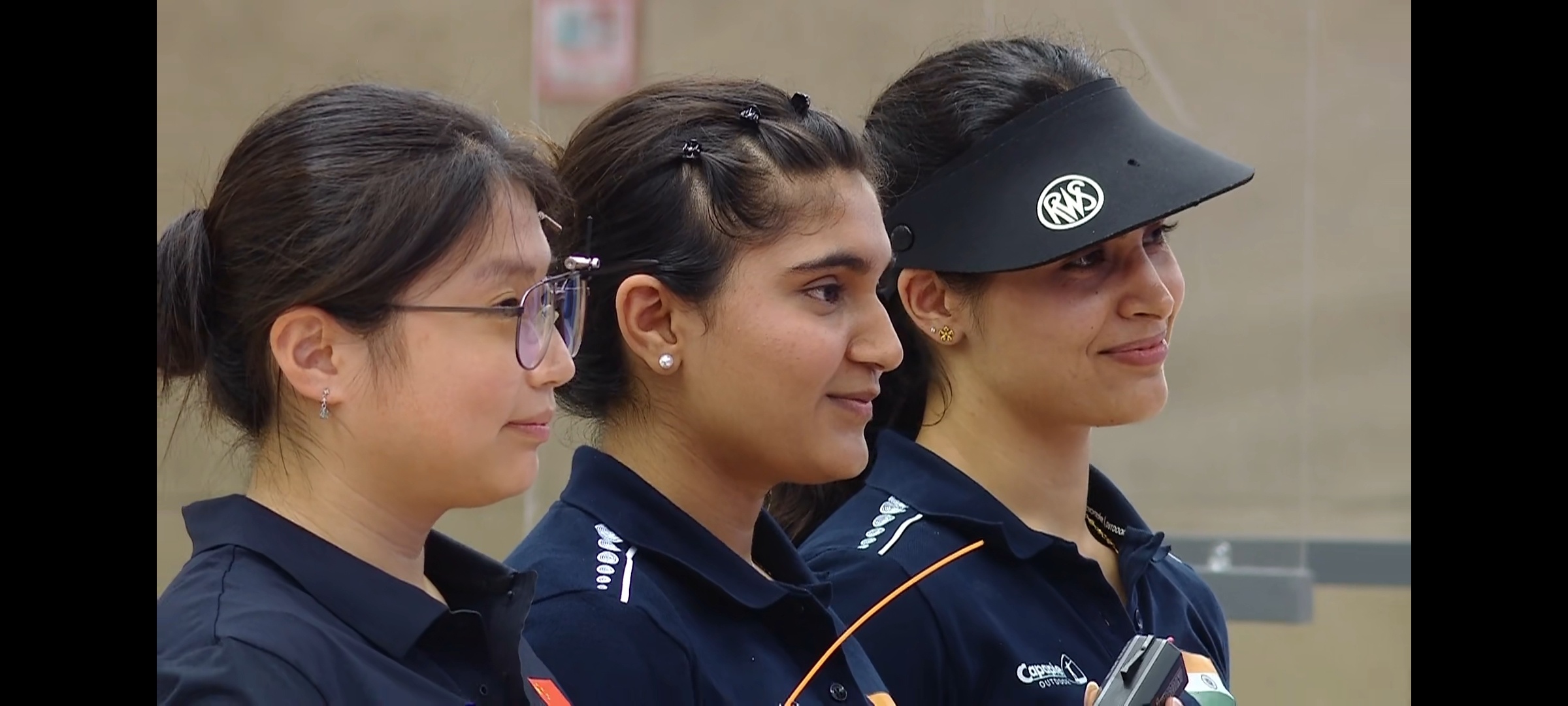 女子25米手枪🥈张悦悦不过因为伊莎辛格德国站已经拿到世界杯总决赛席位，所以张悦