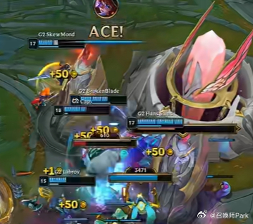 G2打BLG先下一城，不可思议的比赛！！最后一波大龙团兔宝拉扯的太完美了，真不一