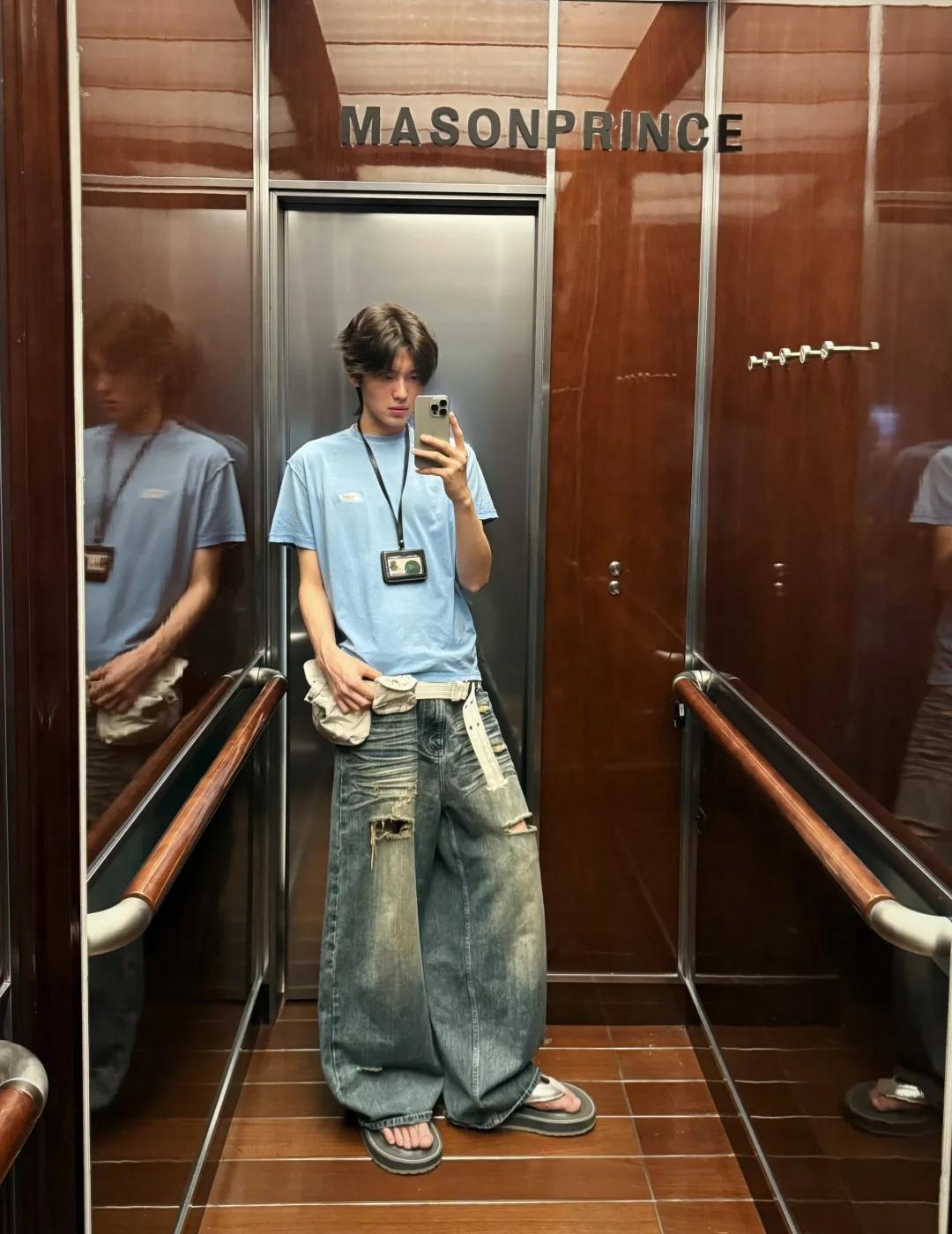 来广州后的人字拖ootd
ootd每日穿搭 masonprince 东山口