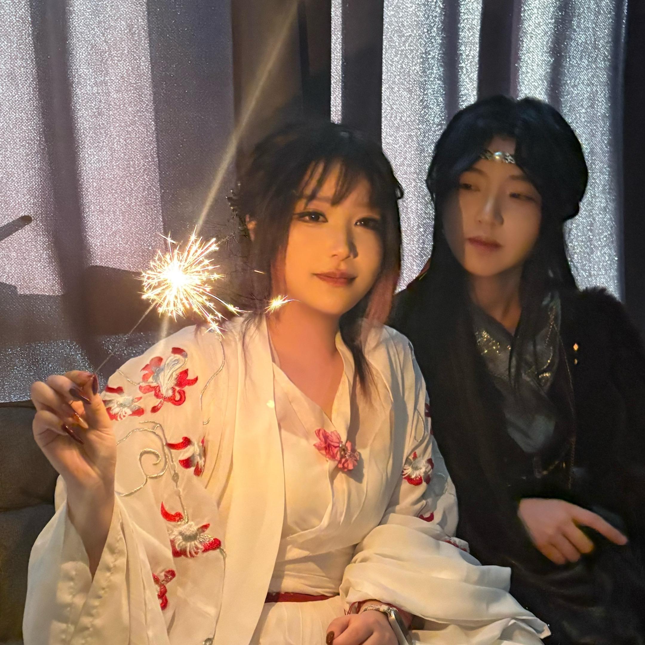 阿绾的愿望的 愿长伴常伯和六六身侧。     年前最后一车啦，新年快乐