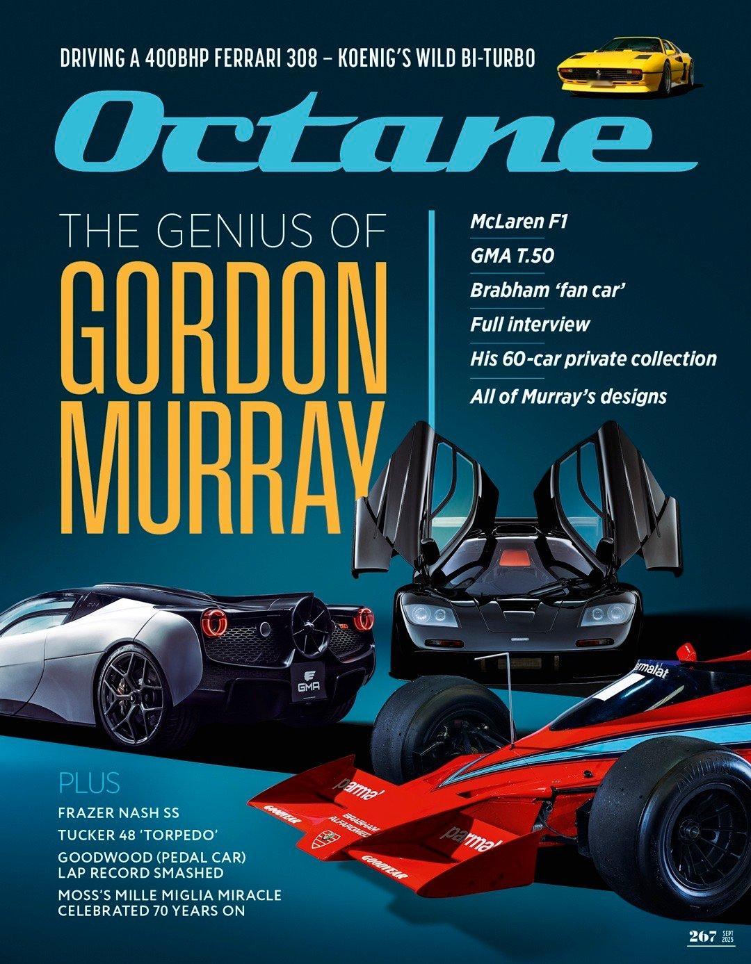 汽車雜誌Octance 267 Gordon Murray專輯！ ​​​