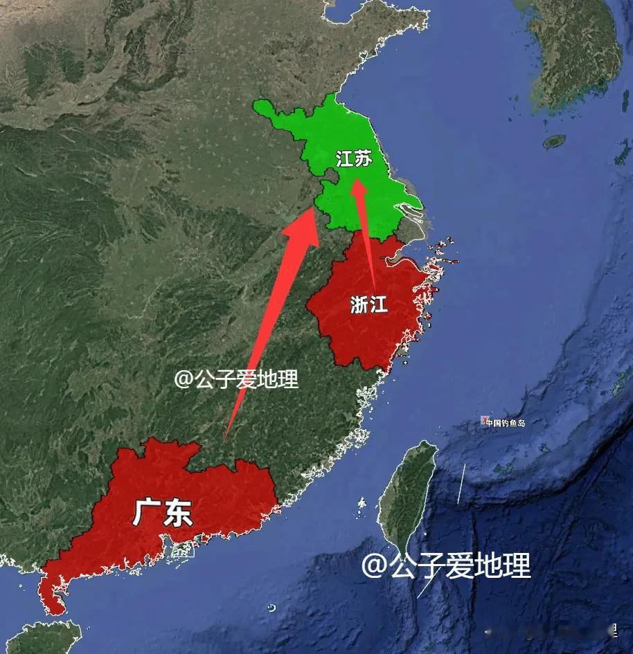 我还是不相信广东浙江，会有真的不喜欢江苏这种平原的人。
作为一个在丘陵地带摸爬滚