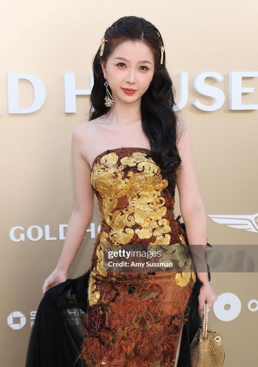 虞书欣G社生图来了！虞书欣亮相洛杉矶Gold Gala，来看看生图状态