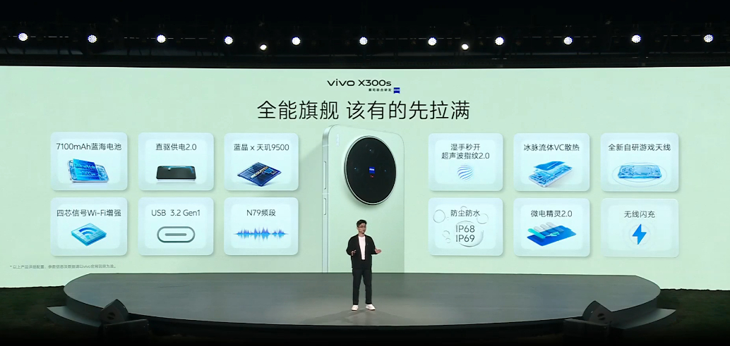 好屏幕、好双扬声器，好SUPER！vivo X300s超能小V单