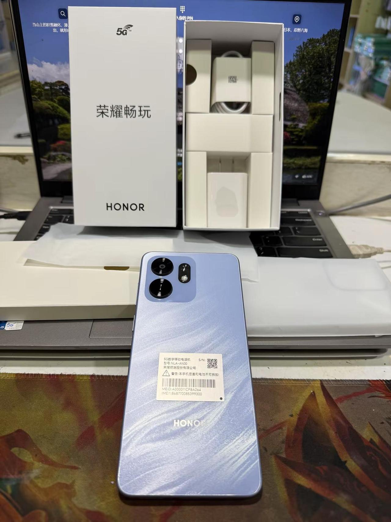 荣耀畅玩80 6+256g 充新 全国联保一年 新机品质 二手价格！