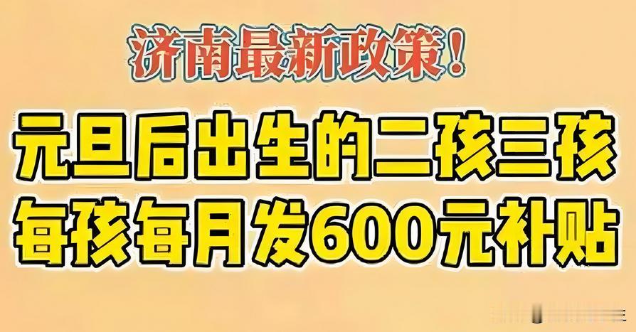 济南历城区通知：申报2025年上半年育儿补贴开始申请！
接通知：现在开始2025